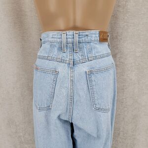 Zena Jeans 80s Vintage Light Wash Cotton Jeans High Waisted